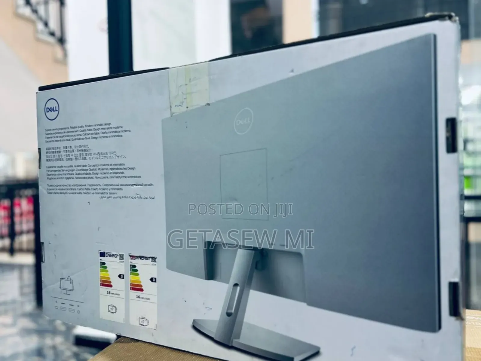 Dell 27 Inch Frameless Monitor
27" Full