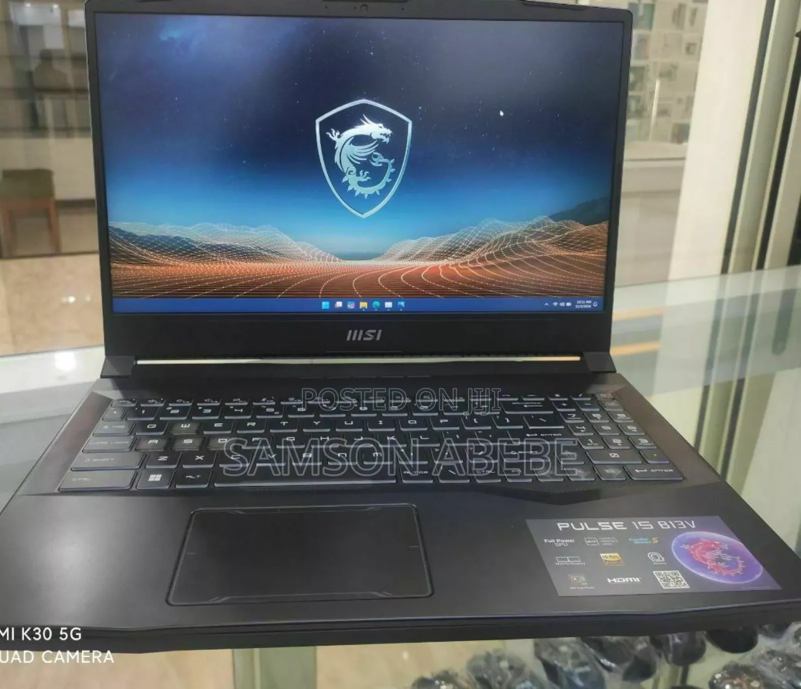 New Laptop MSI Pulse GL66 32GB Intel Core I9 SSD 1T