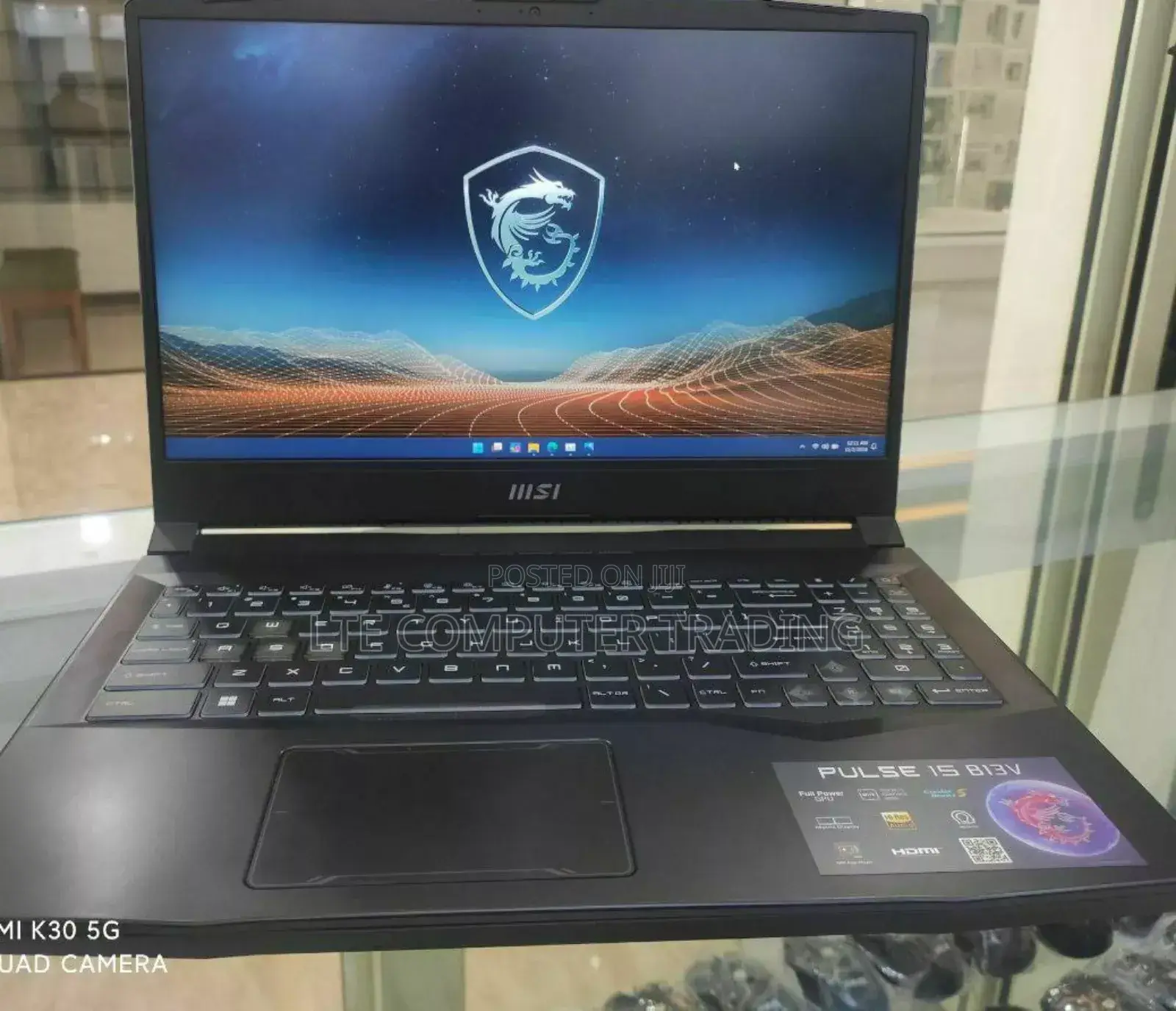 New Laptop MSI Pulse GL66 32GB Intel Core I9 SSD 1T