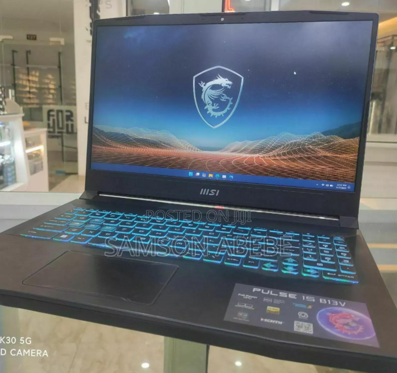 New Laptop MSI Pulse GL66 32GB Intel Core I9 SSD 1T