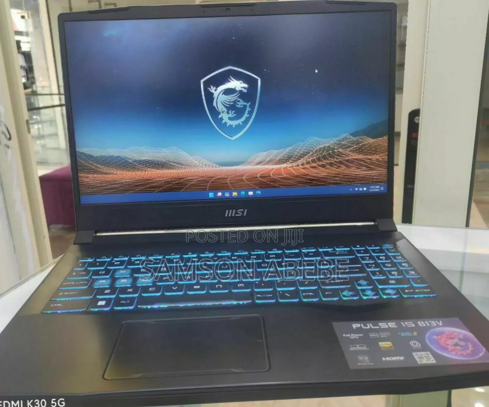 New Laptop MSI Pulse GL66 32GB Intel Core I9 SSD 1T