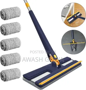 Photo - 360° Rotatable Adjustable Flat Mop