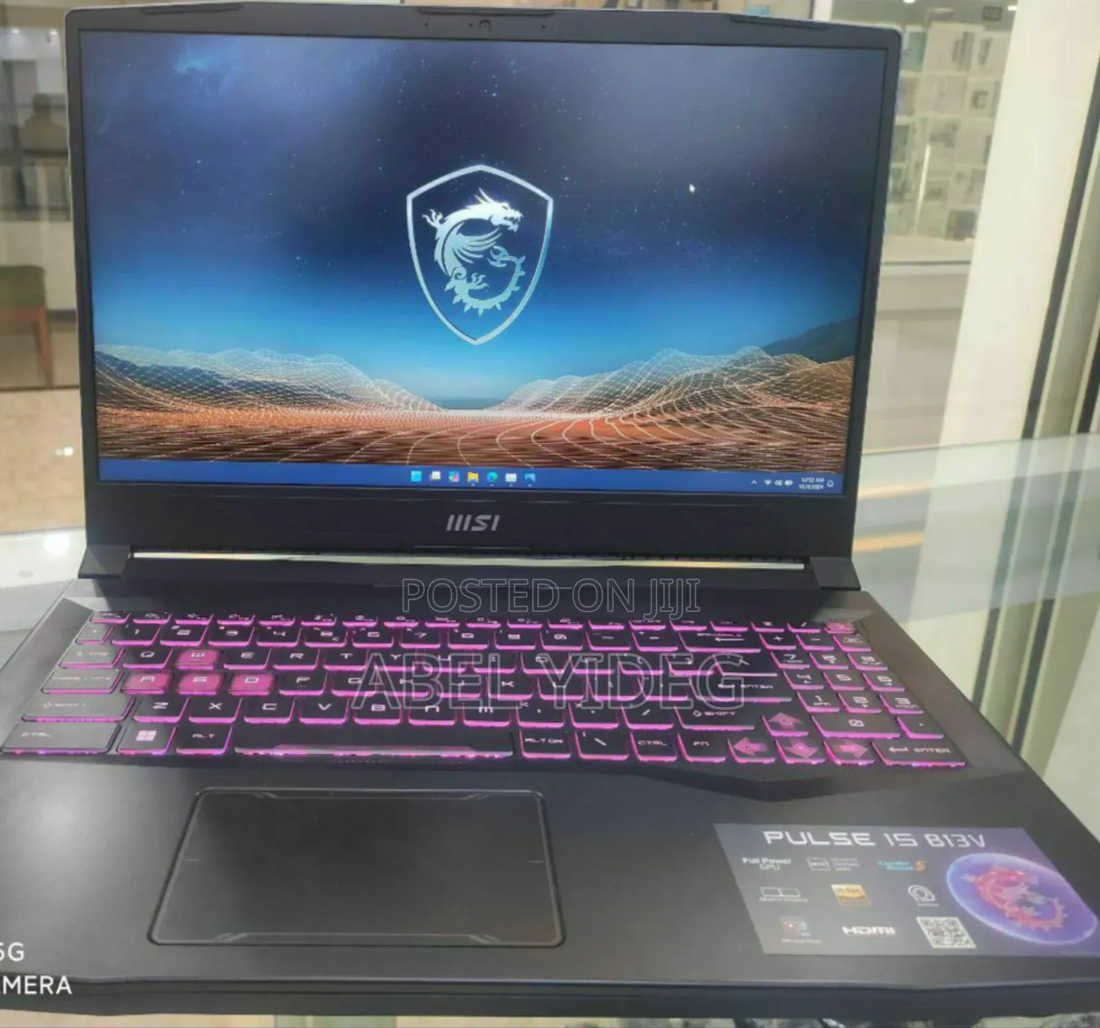 New Laptop MSI Pulse GL66 32GB Intel Core I7 SSD 1T