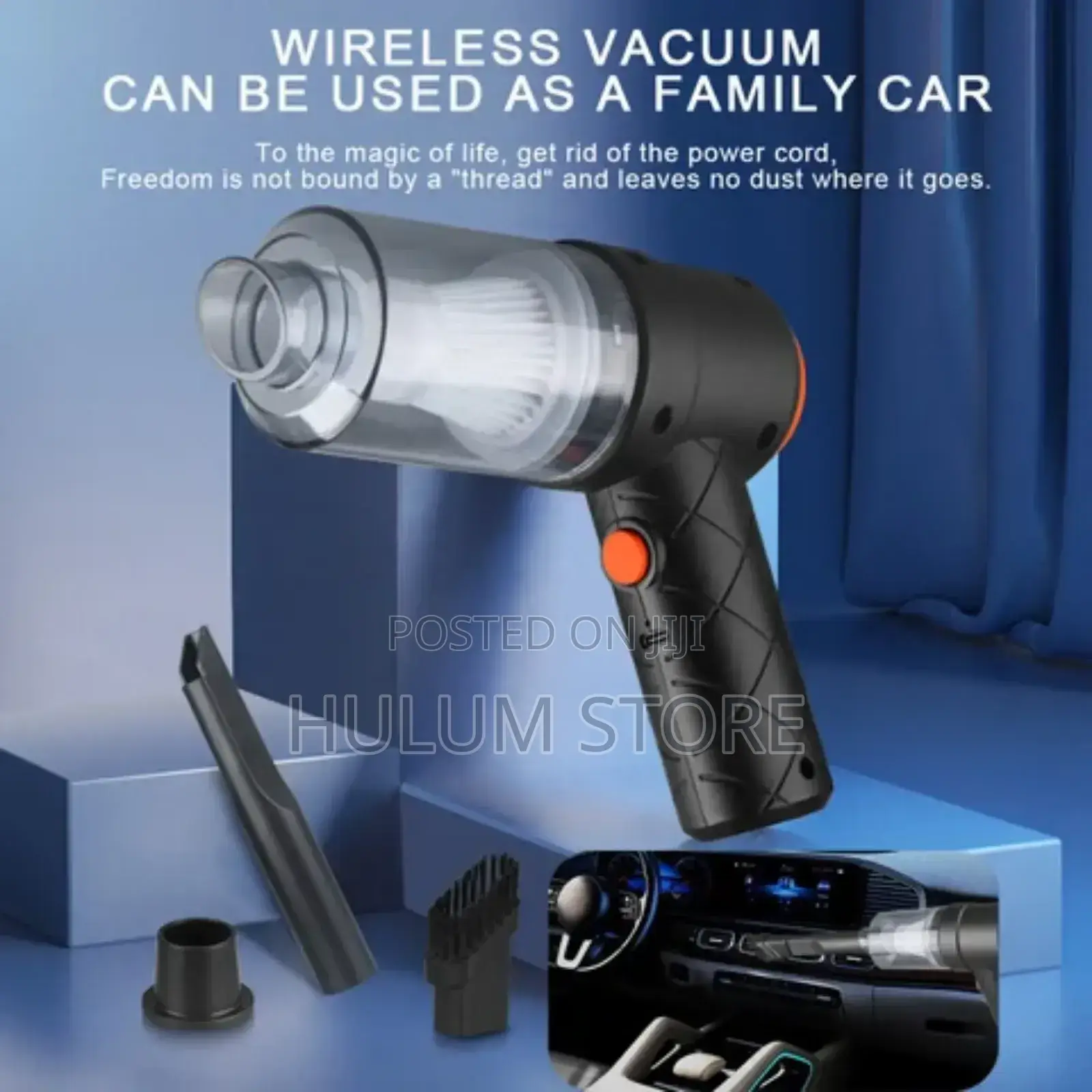 Portabel Cordless Car Vacuum Cleaner