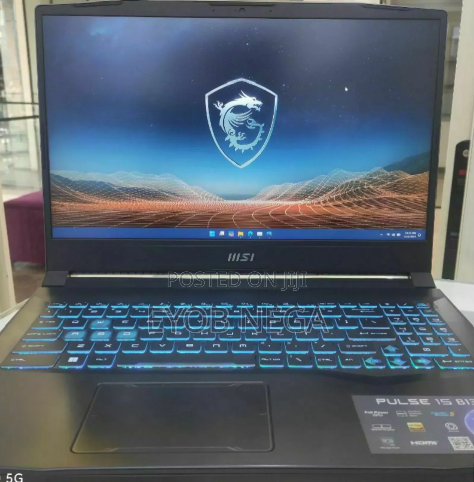 New Laptop MSI Pulse GL66 32GB Intel Core I9 SSD 1T