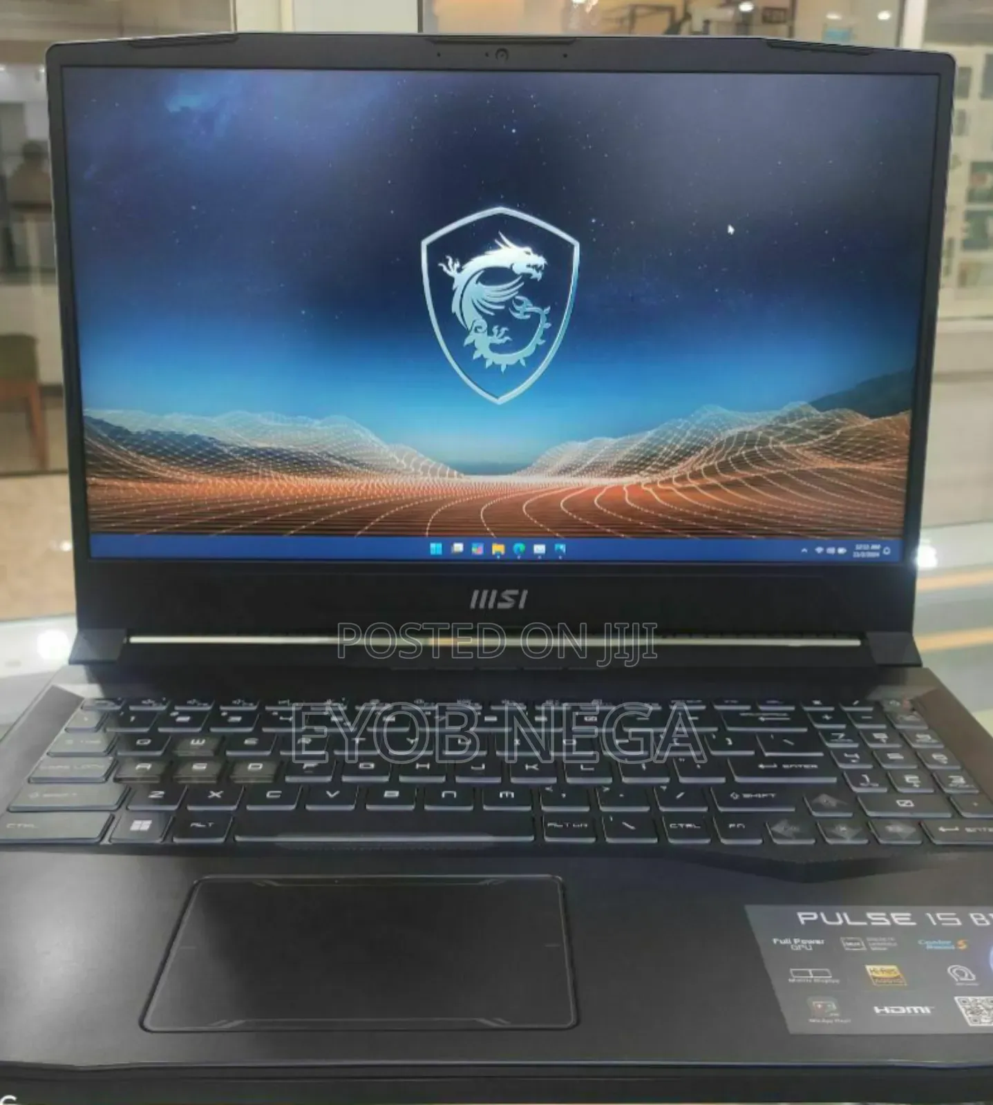 New Laptop MSI Pulse GL66 32GB Intel Core I9 SSD 1T