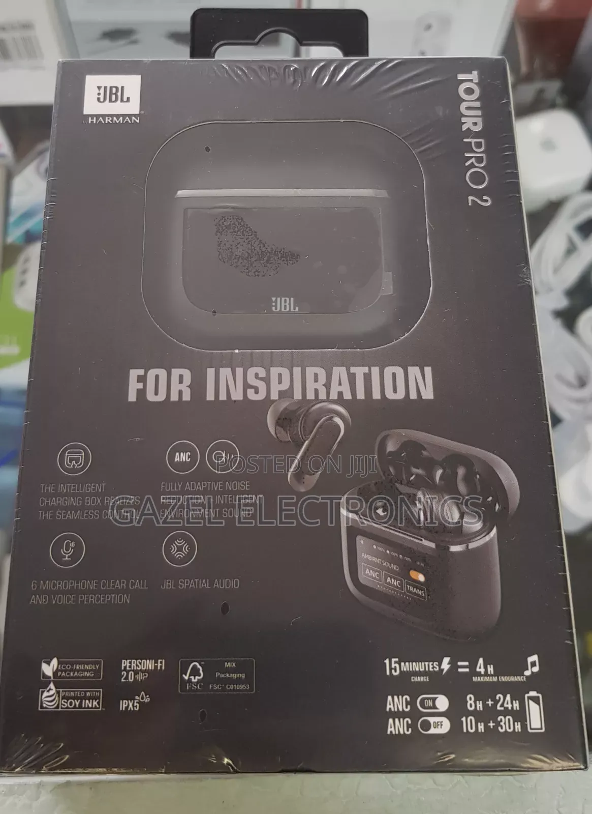 JBL Tour PRO 2 Earpods