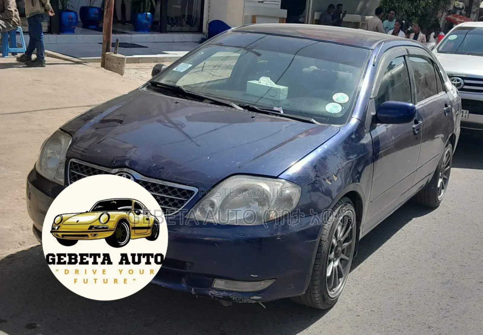 Toyota Corolla 2002 Blue