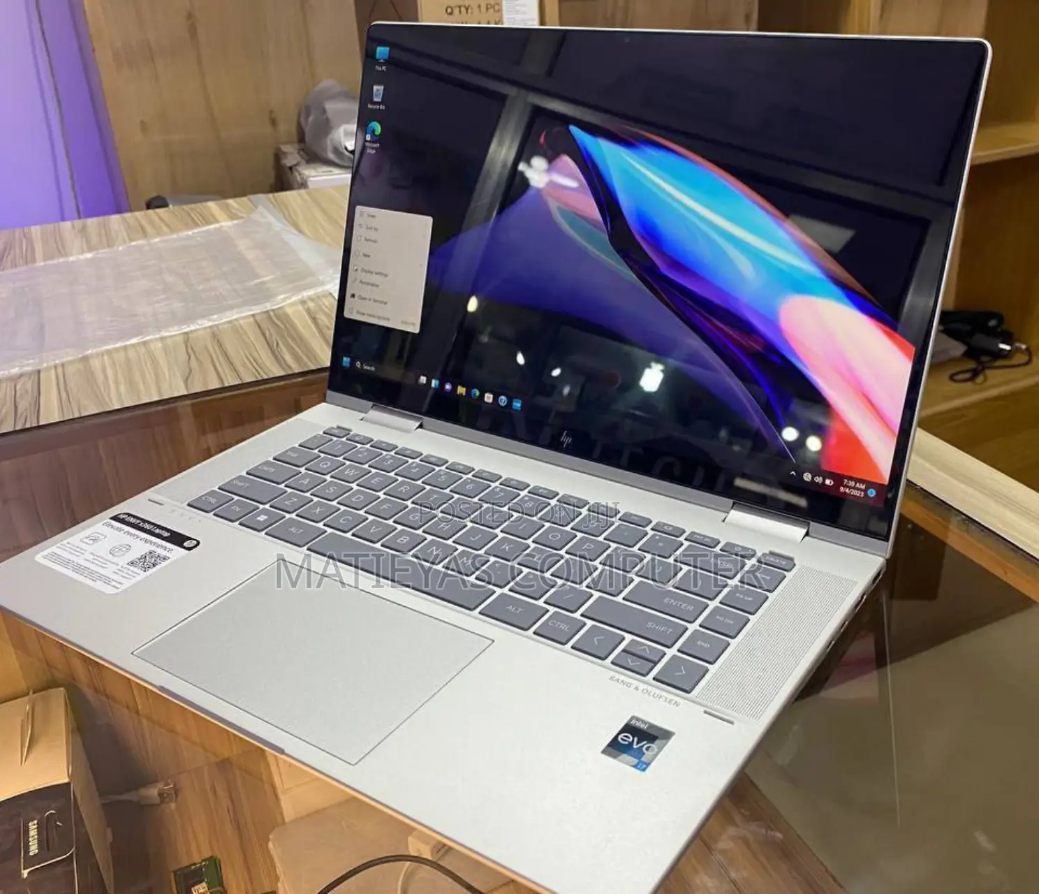 New Laptop HP Envy X360 16GB Intel Core I7 SSD 1T