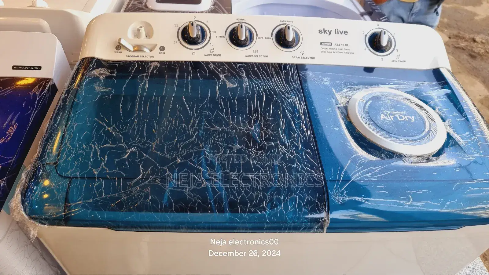 Skylive Washing Machine 16kg Free Deliver