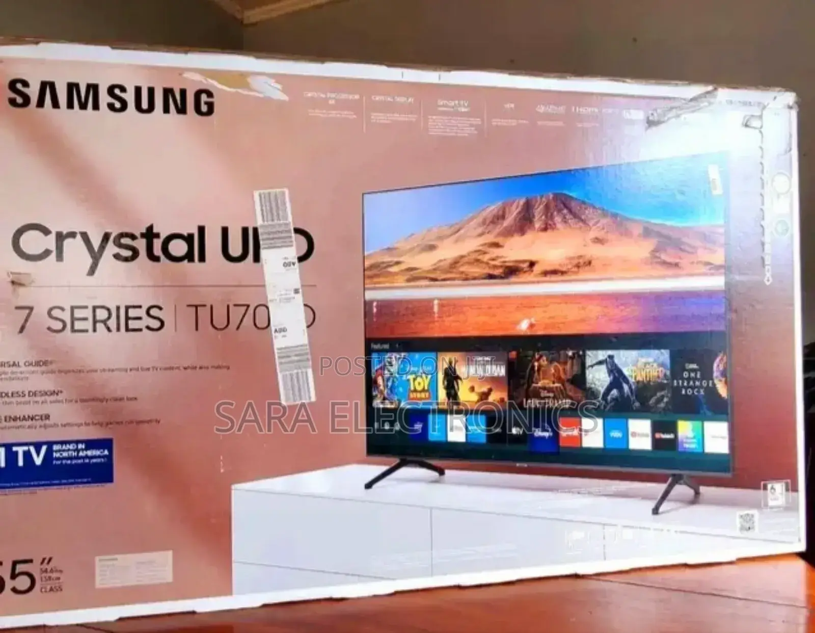 Samsung 55" Curved Crystal Hd 5 Yeara Warranty