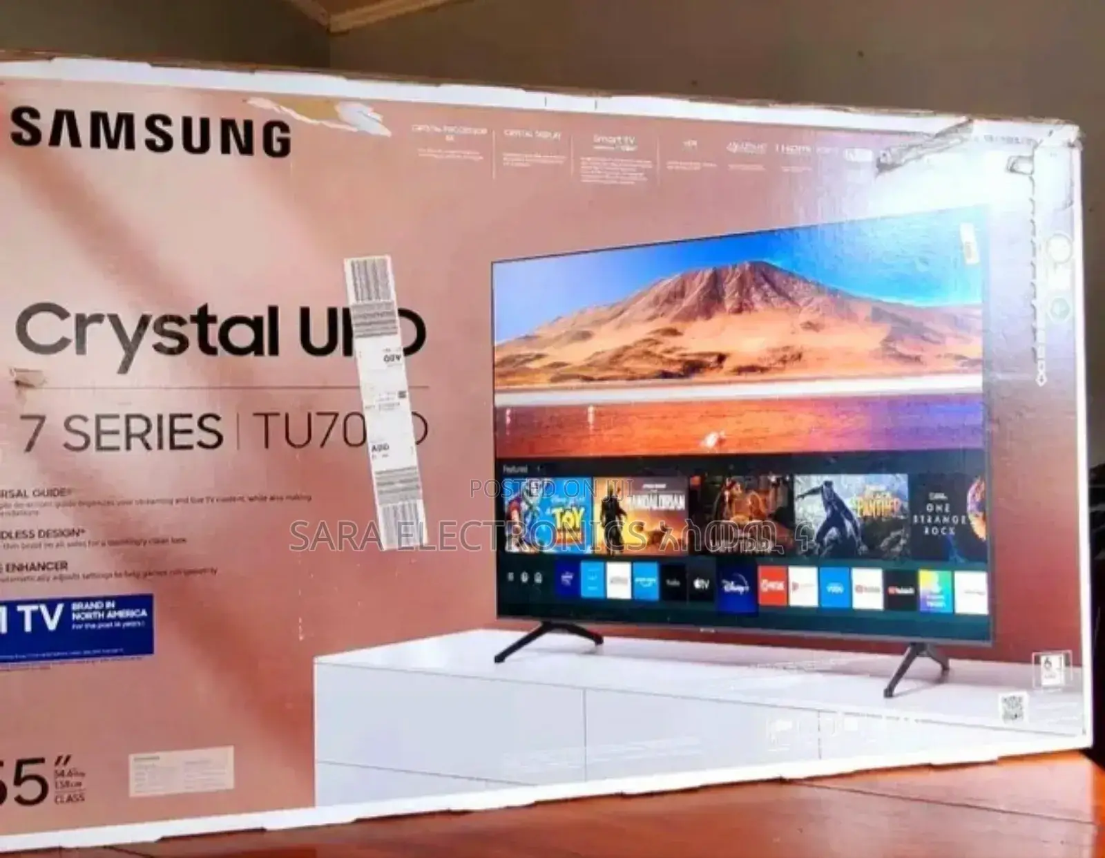 Samsung 55" Curved Crystal Hd 5 Yeara Warranty