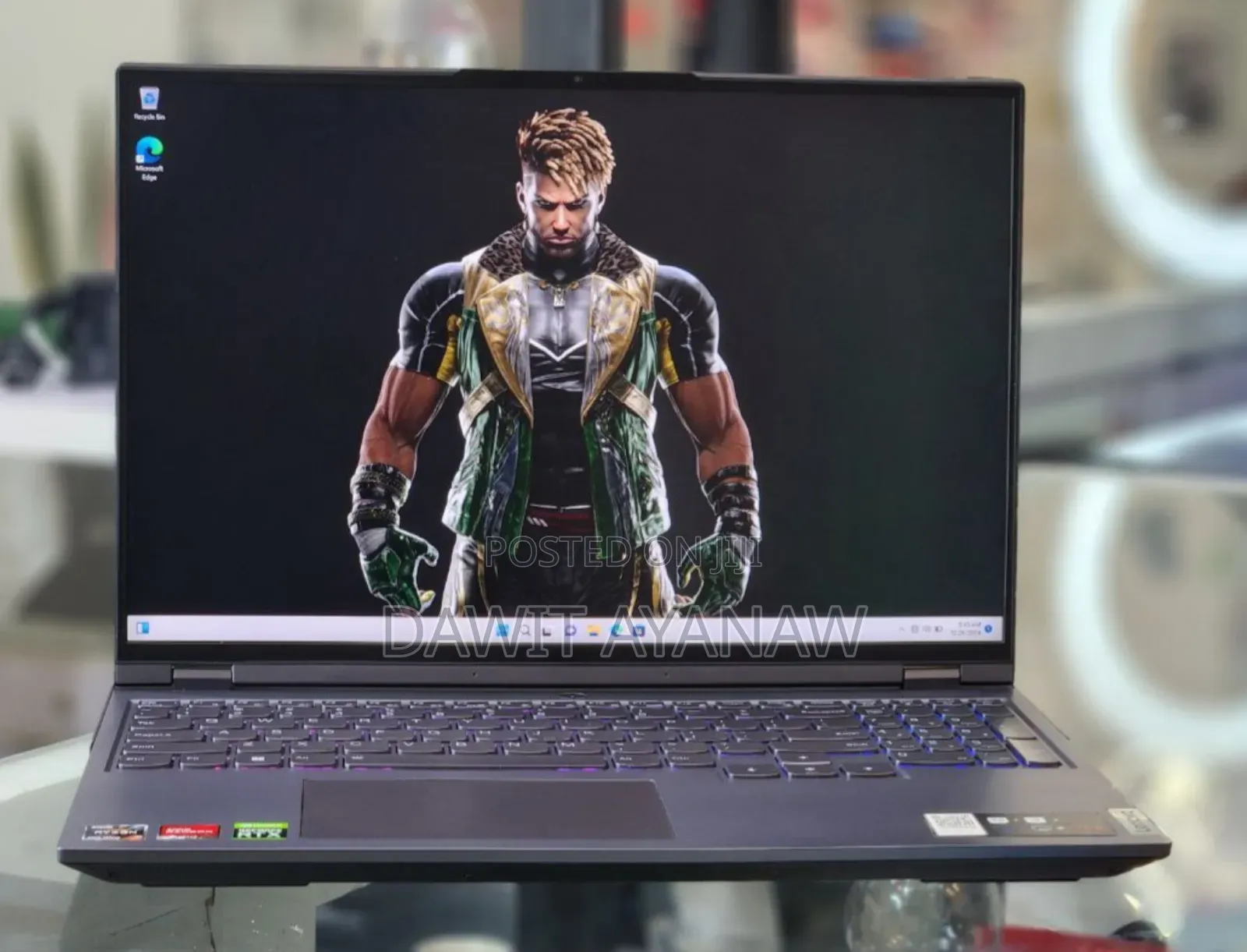 New Laptop Lenovo Legion 5 6GB AMD Ryzen 7 SSD 512GB