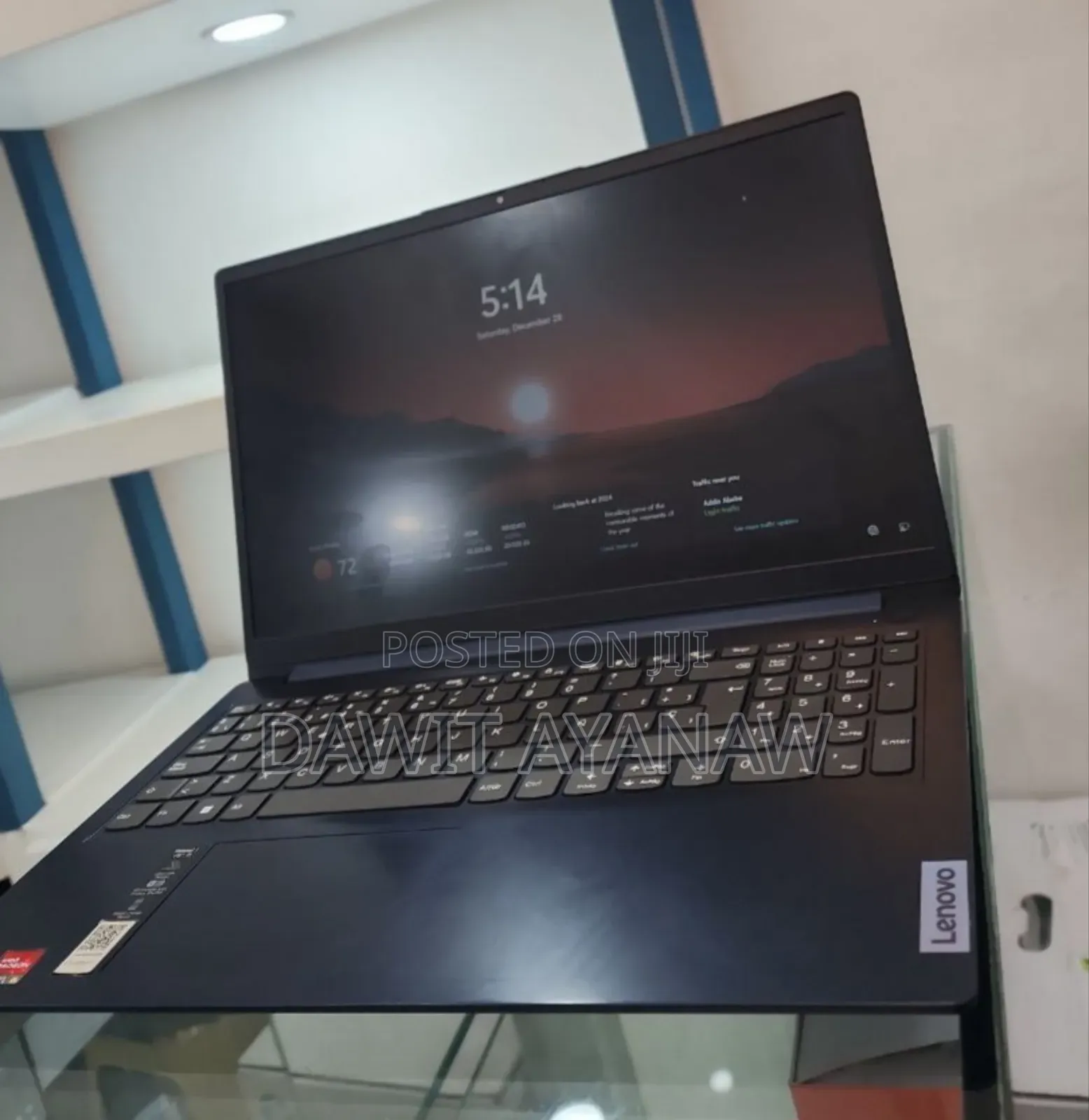 New Laptop Lenovo Ideapad 3 6GB AMD Ryzen 5 SSD 512GB