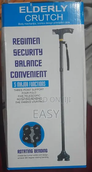 Photo - Elderly Crutch