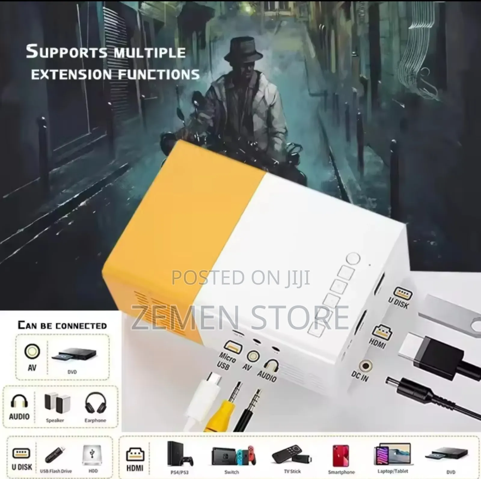 Borrego Led Portable High Quality Projector