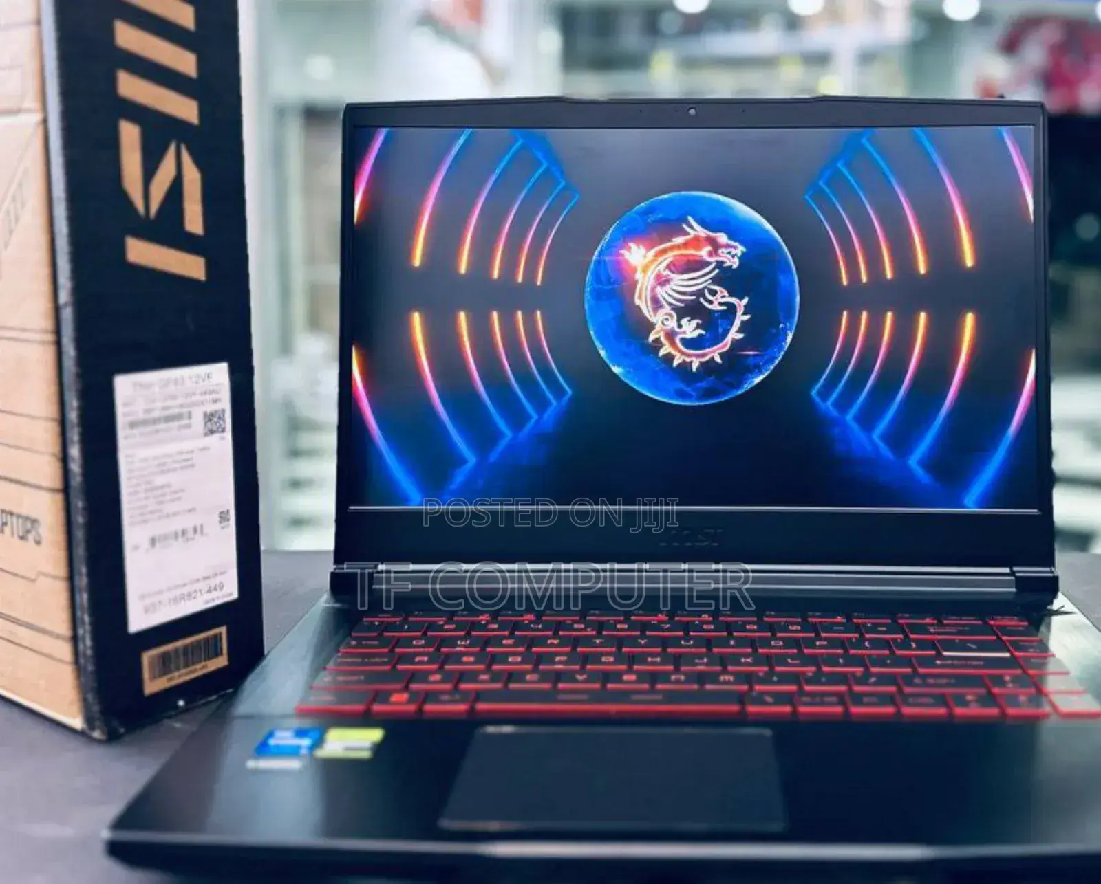 New Laptop MSI GF63 16GB Intel Core I7 SSD 512GB