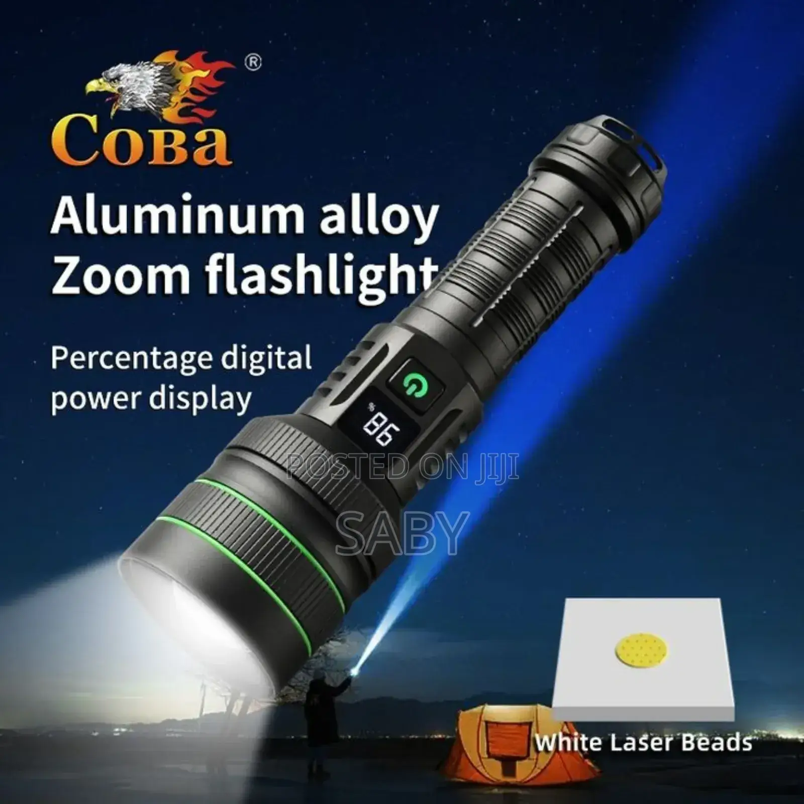 Coba Rechargeable LED Flashlight
