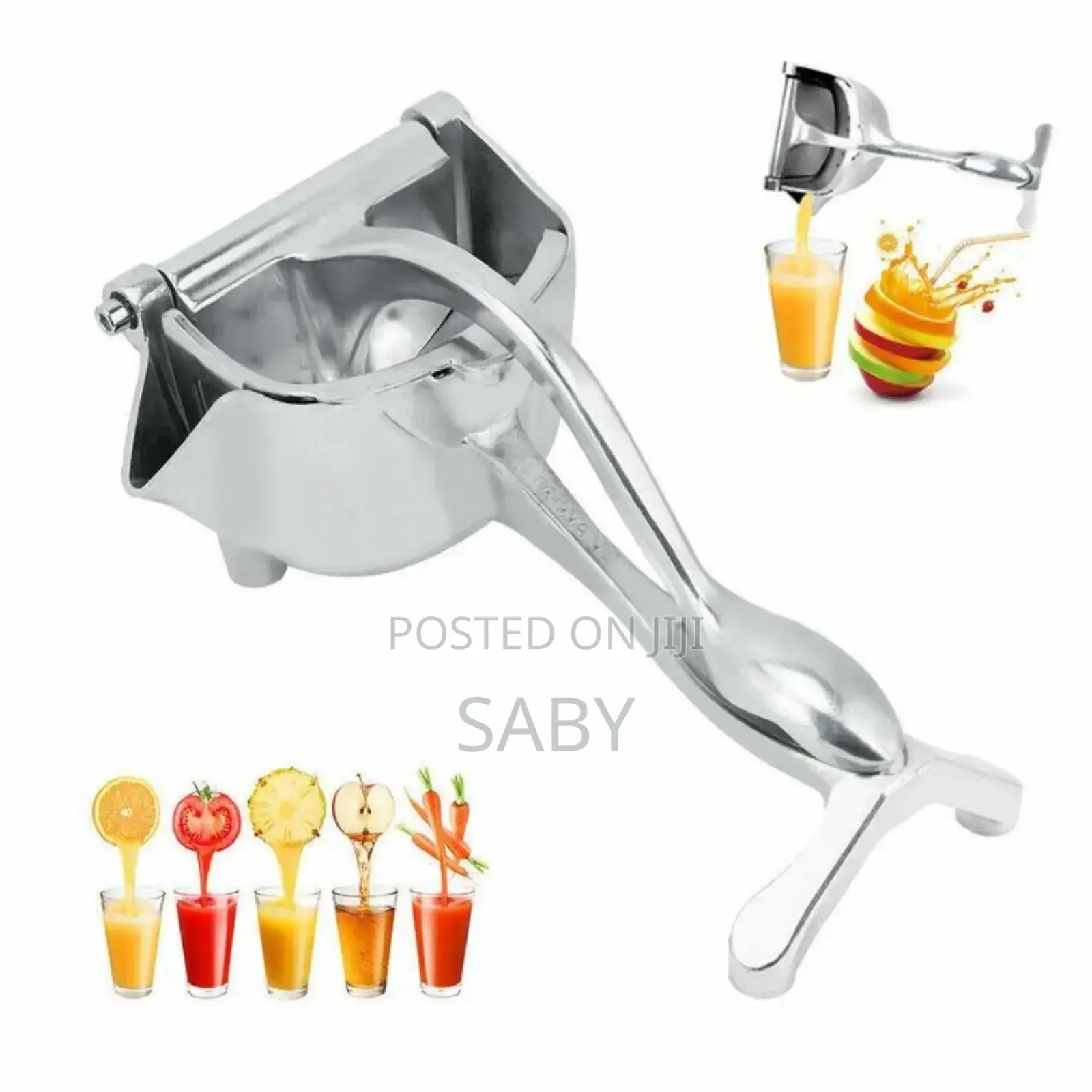 Manual Hand Press Fruit Juicer