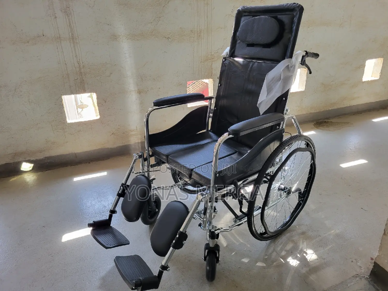 Medical Transport Wheelchair霧ፖፖ Wheelchair陷carrying Hygienic
