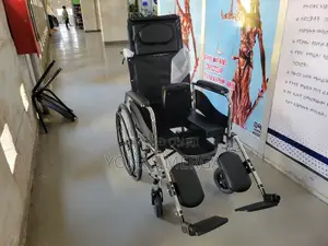 Photo - Potty Full Lying High Backlight Portable Disabled Wheelchair