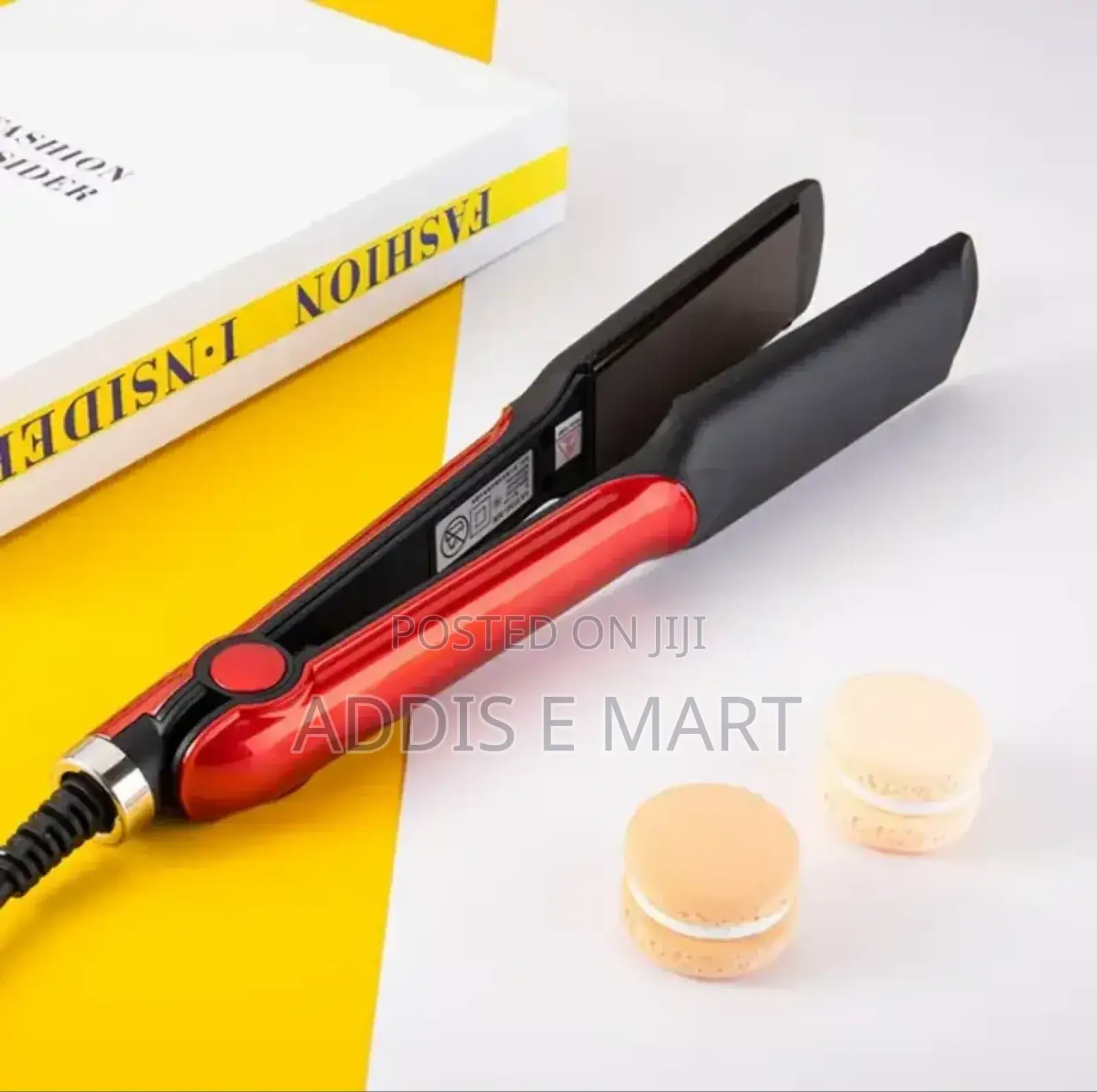 ከ160-220° የሙቀት መቆጣጠሪያ ያለዉ Nova የፀጉር ፔስትራ