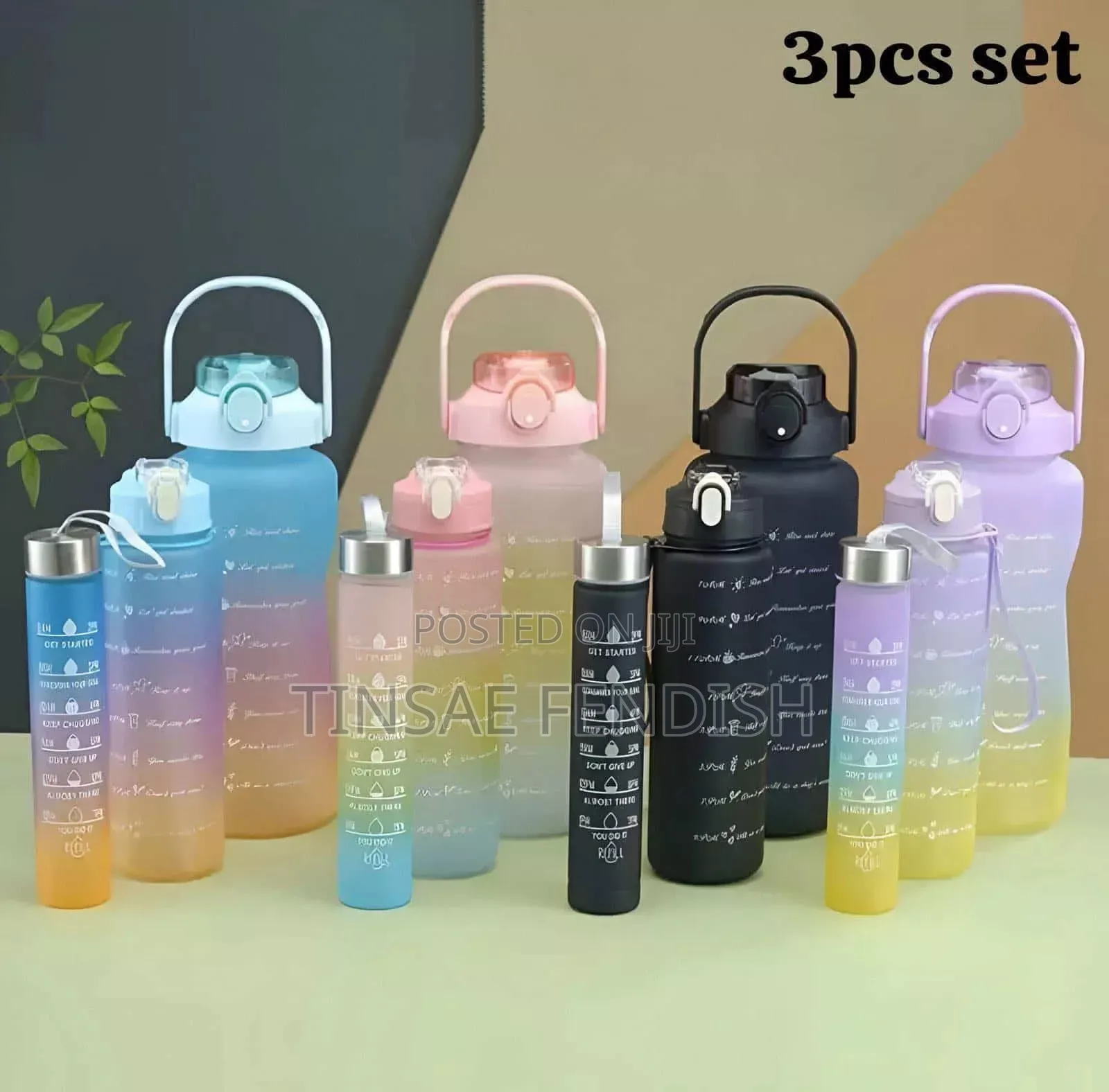 Water Bottle 3pcs