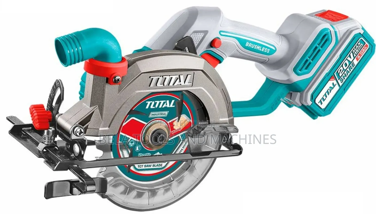 Total Cordless Circular Saw 20v