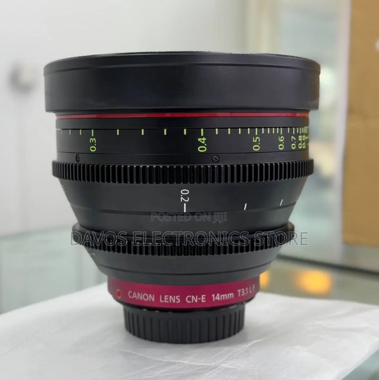 Canon CN-E 14mm T3.1 L F Cinema Prime Lens (EF Mount)