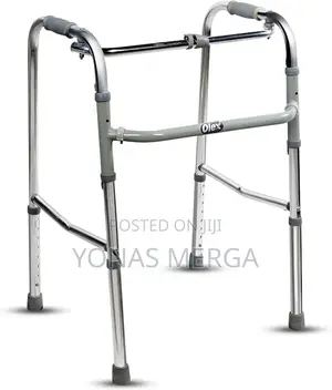 Photo - 2-Wheel Walker,Light and Portable Save Space,Support 200 LBS