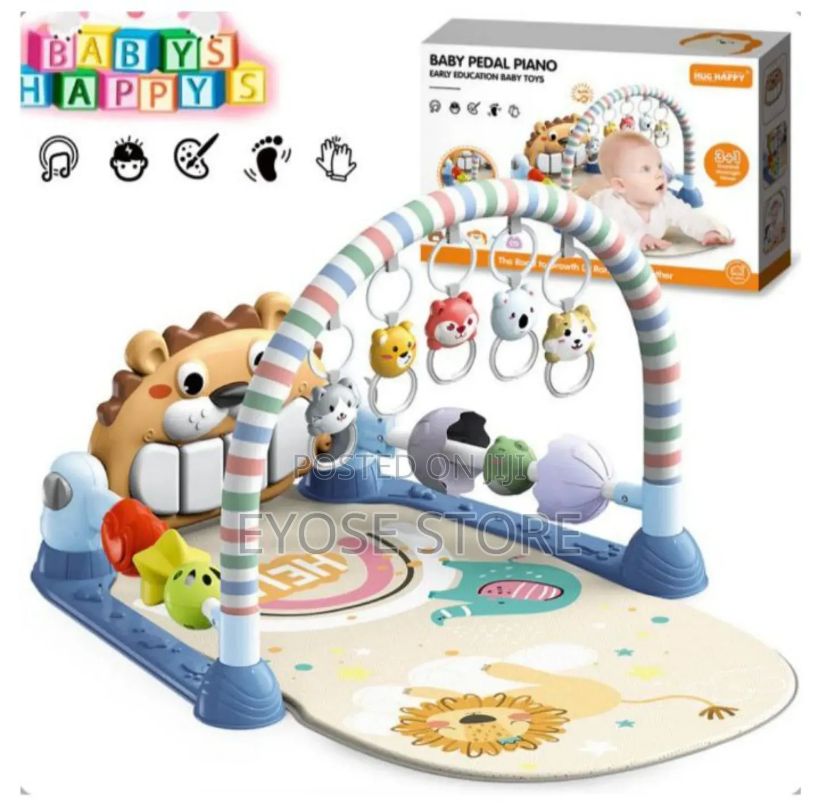  ልጆች ዜሮ እድሜ ላይ እያሉ በጀርባ ተኝተው በሀሴት የሚወራጩበት