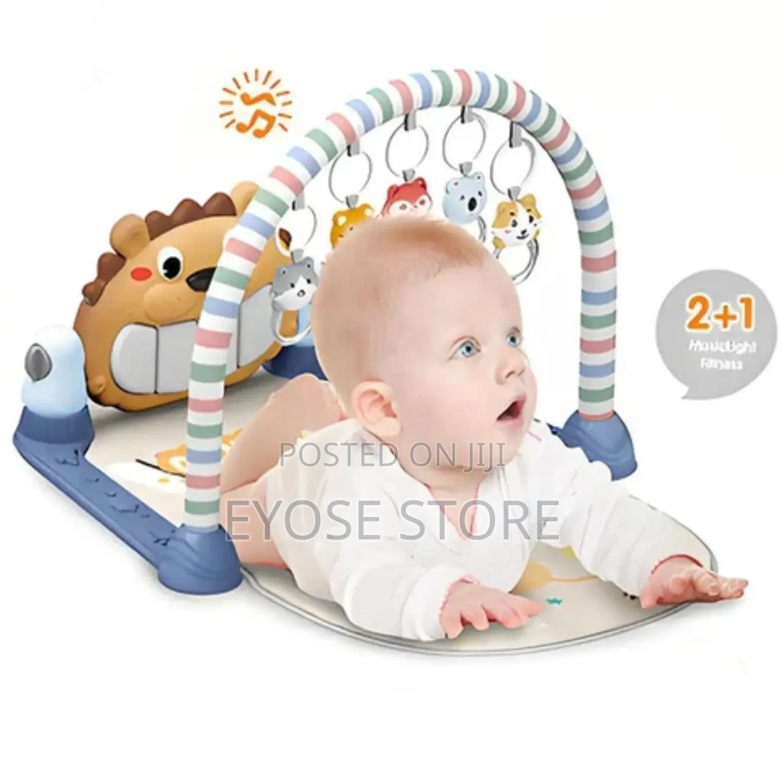  ልጆች ዜሮ እድሜ ላይ እያሉ በጀርባ ተኝተው በሀሴት የሚወራጩበት