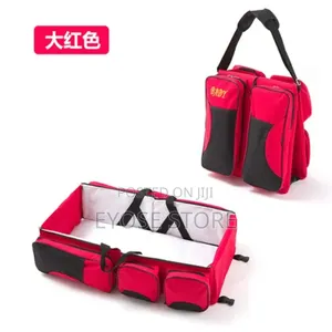  Multifunction Foldable Baby 
 Diaper Bag