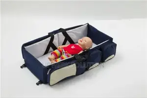  Multifunction Foldable Baby 
 Diaper Bag