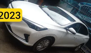 New Changan Eado EV Sedan 2023 White