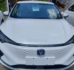 New Changan Eado EV Sedan 2023 White