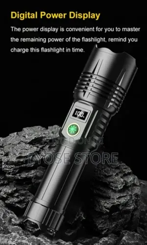 Coba Rechargeable LED Flashlight