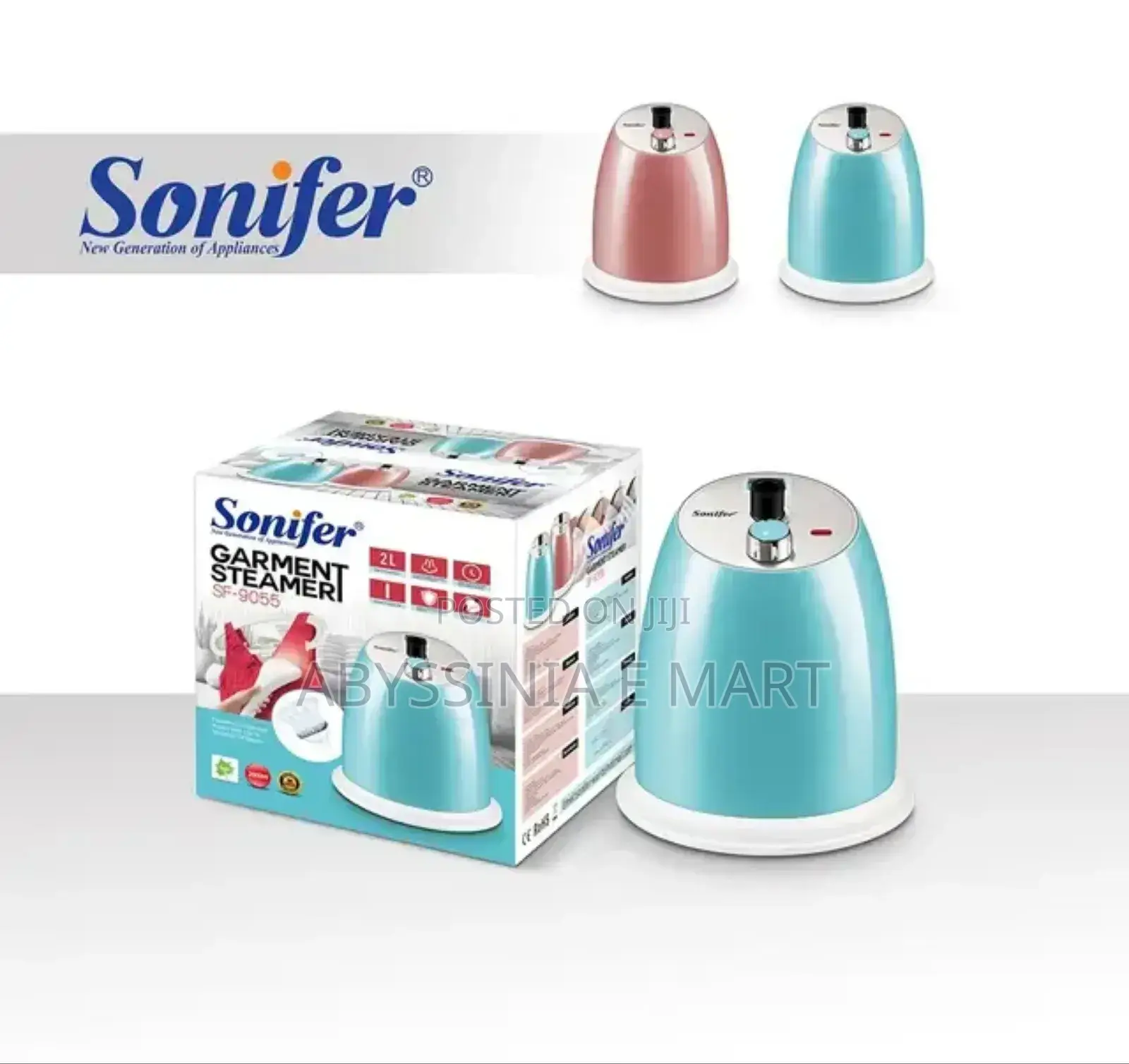 2 ሊትር ውሃ የሚይዝ ቋት Sonifer Garment Steamer