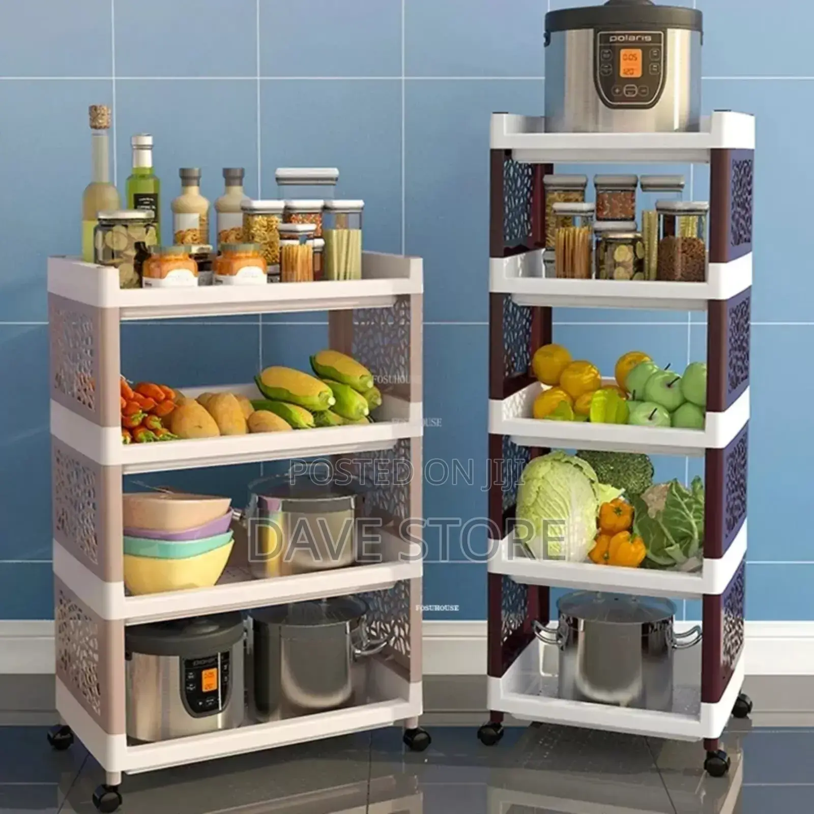 Vegetable And Fruit Storage Shelf