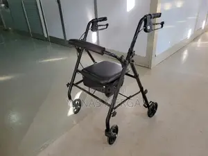 Photo - Walker With Seat and Basket I Parking Brakes I Walker