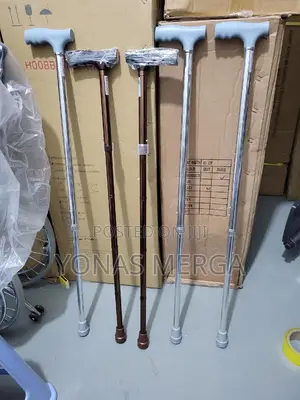 Photo - Walking Stick Fold Walking Canes酮 Balancing Mobility Aid-B