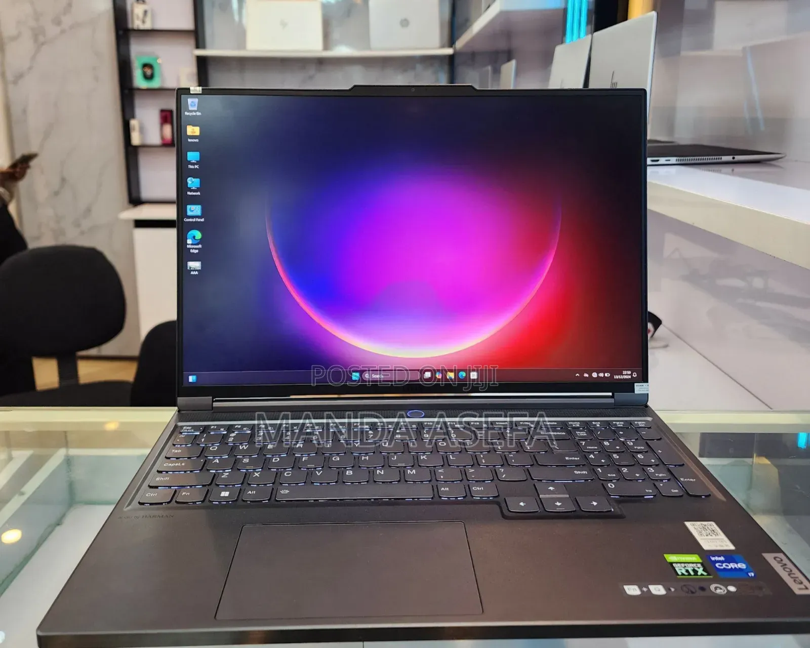 New Laptop Lenovo 16GB Intel Core I7 SSD 1T