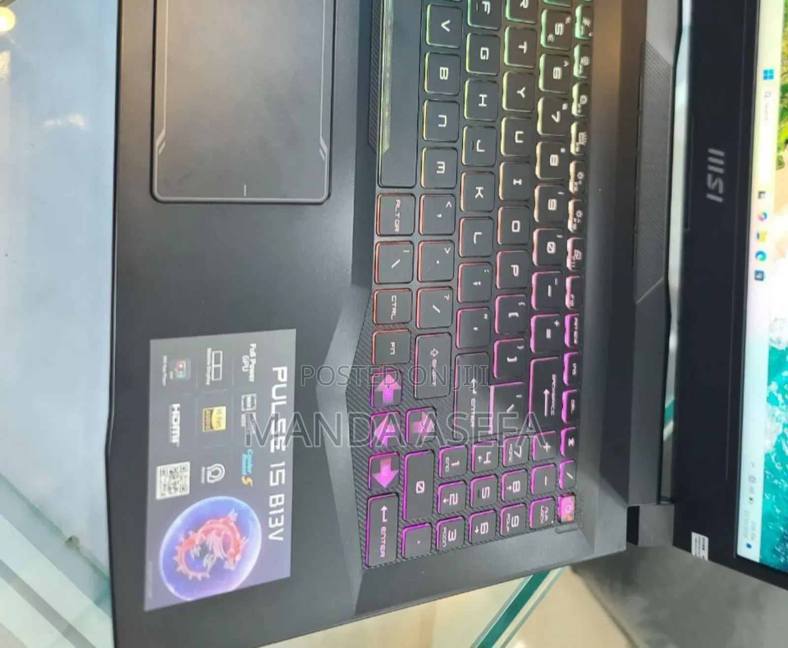 New Laptop MSI 16GB Intel Core I7 SSD 1T