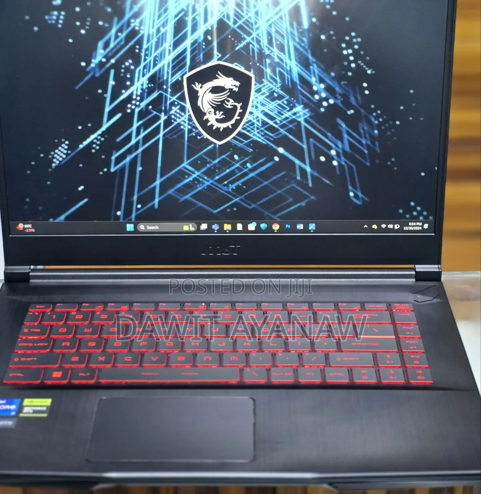 New Laptop MSI GF63 16GB Intel Core I7 SSD 1T