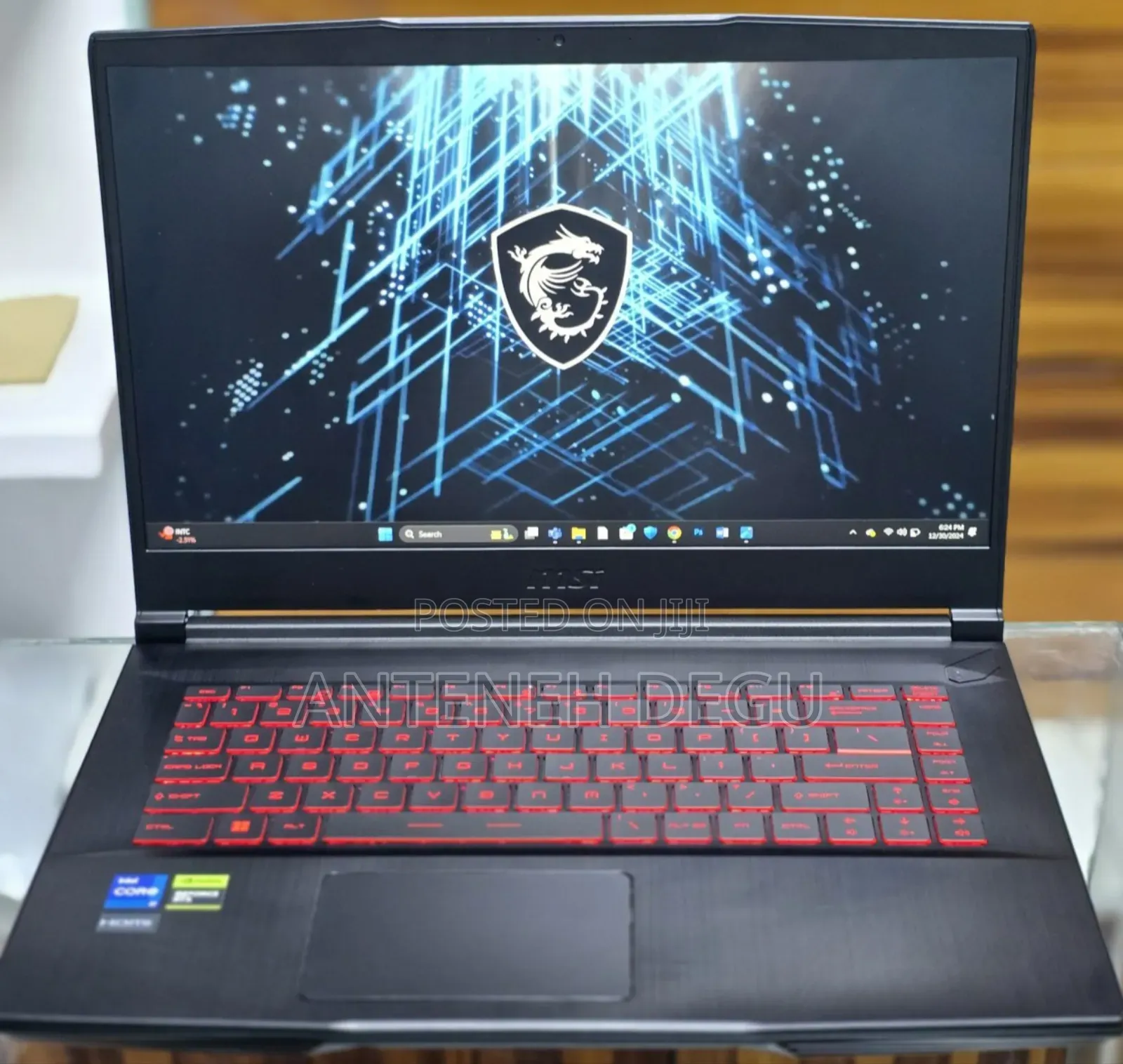 New Laptop MSI GF63 16GB Intel Core I7 SSD 1T