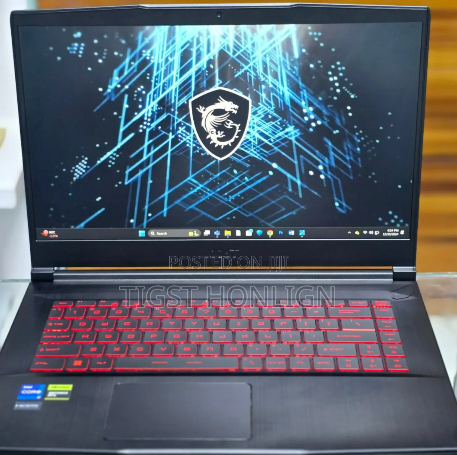 New Laptop MSI Katana GF66 16GB Intel Core I7 SSD 1T