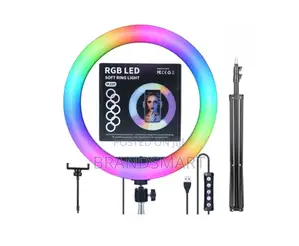 Photo - Original RGB 16 Inch Ringlight With 2 Meter Stand