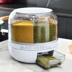 360° የሚሽከረከር የጥራጥሬ ማስቀመጫ