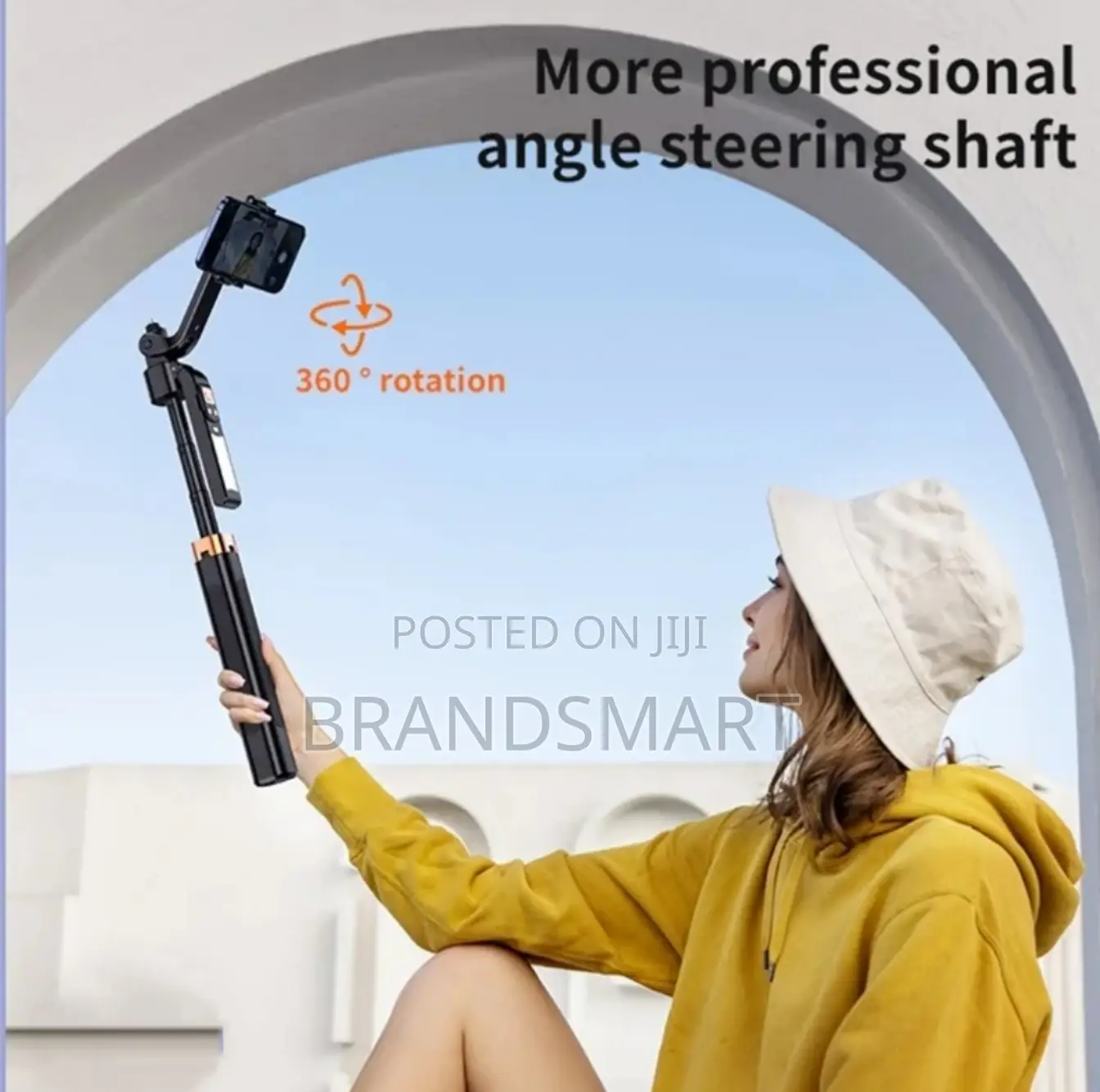 AI Face Tracking የተገጠመለት Tripod With Fill Light