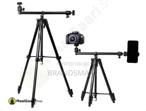 Photo - ለስልክም ለካሜራም የሚሆን 360°Rotating Professional Heavy Duty Tripod